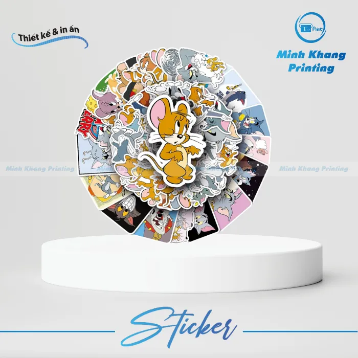 [HOT] 85+ Mẫu Sticker Jerry Đẹp, Độc Đáo & Hóm Hỉnh