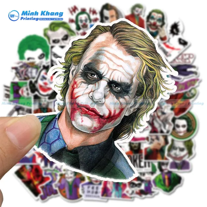 20+ Mẫu Sticker Joker Cực Chất & Siêu Độc Đáo