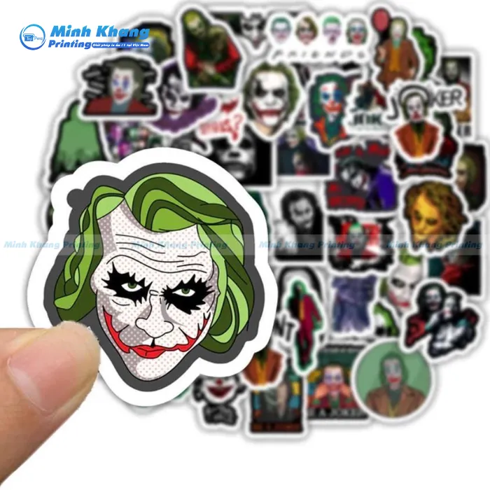 20+ Mẫu Sticker Joker Cực Chất & Siêu Độc Đáo