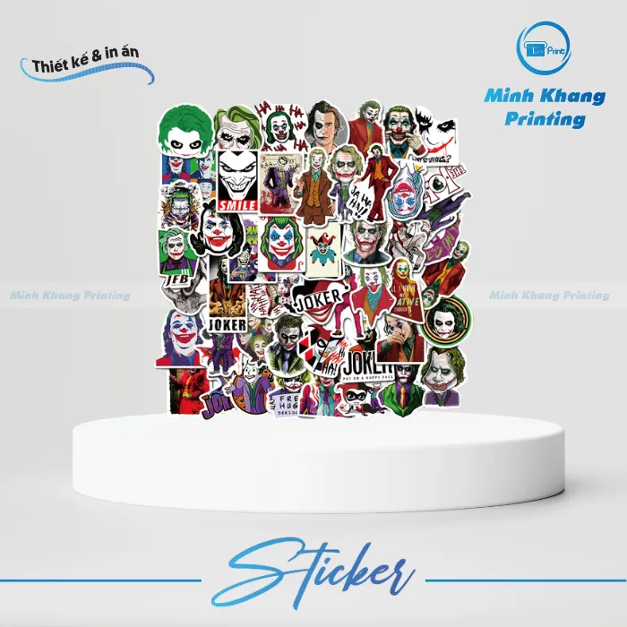 20+ Mẫu Sticker Joker Cực Chất & Siêu Độc Đáo