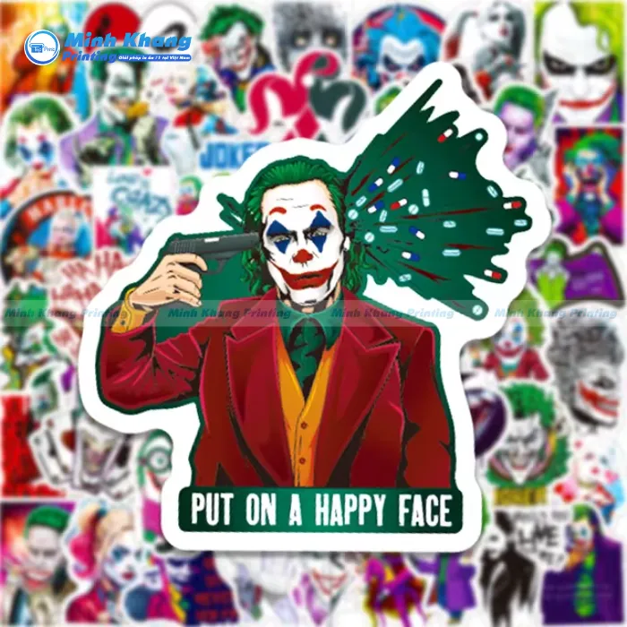 20+ Mẫu Sticker Joker Cực Chất & Siêu Độc Đáo