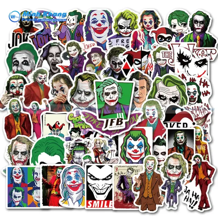 20+ Mẫu Sticker Joker Cực Chất & Siêu Độc Đáo