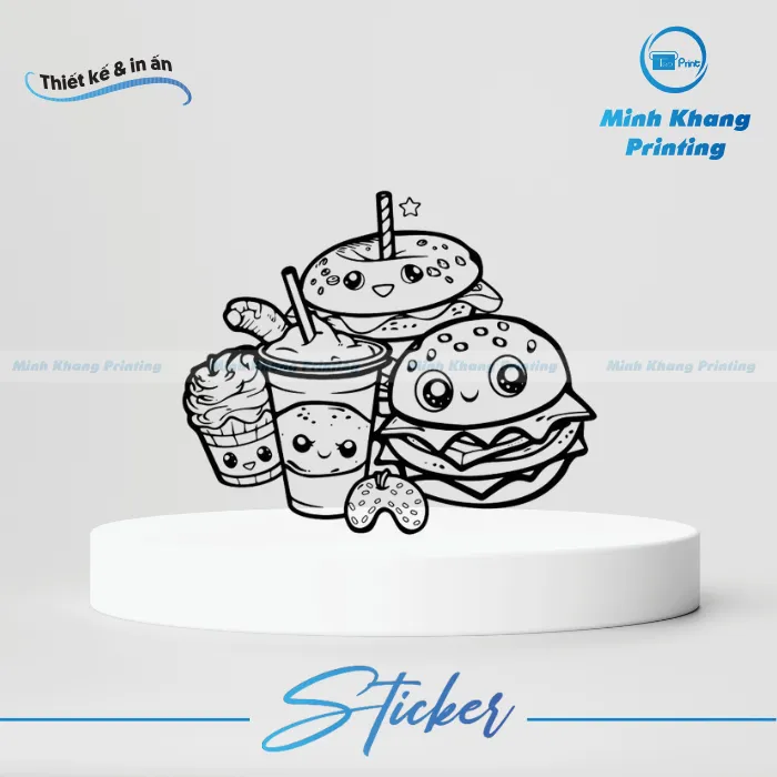 40+ Mẫu Sticker Không Màu Trang Trí Độc Đáo & Ấn Tượng