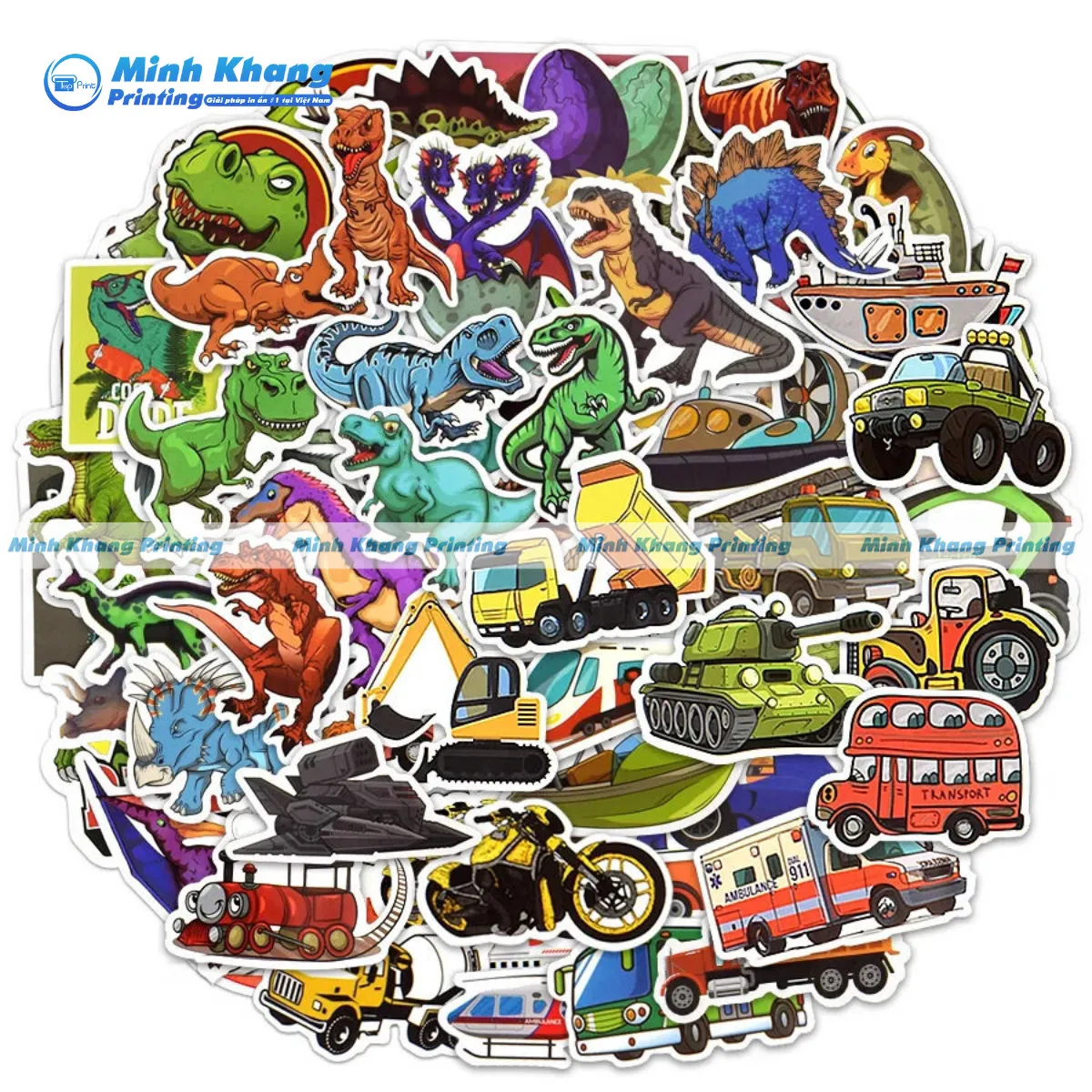 55+ Mẫu Sticker Khủng Long, Dinosaur Stickers Đẹp & Chất