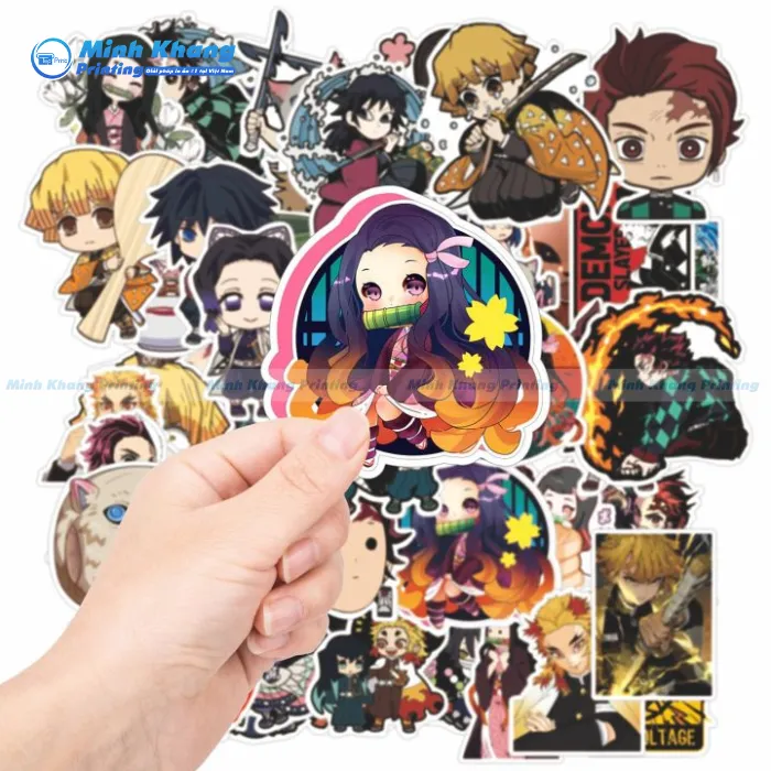 99+ Mẫu Sticker Kimetsu no Yaiba Đặc Sắc & Ấn Tượng
