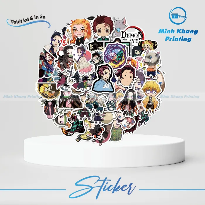 99+ Mẫu Sticker Kimetsu no Yaiba Đặc Sắc & Ấn Tượng