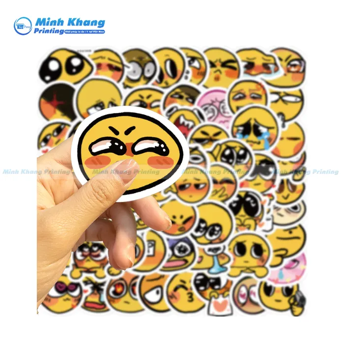 50+ Mẫu Sticker Mặt Cười, Smiley Face Stickers Mới & Độc Đáo