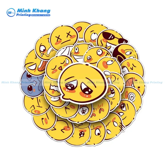 50+ Mẫu Sticker Mặt Cười, Smiley Face Stickers Mới & Độc Đáo