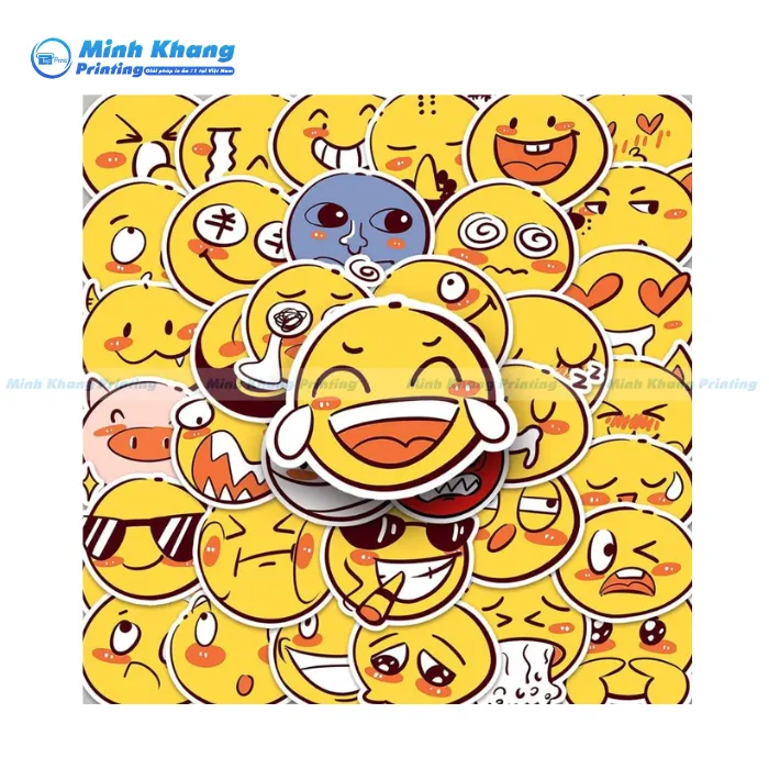 50+ Mẫu Sticker Mặt Cười, Smiley Face Stickers Mới & Độc Đáo
