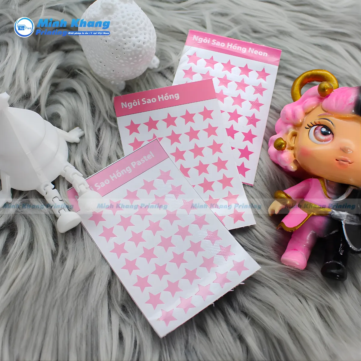 34+ Mẫu Sticker Ngôi Sao Cute Trang Trí Học Tập & Makeup