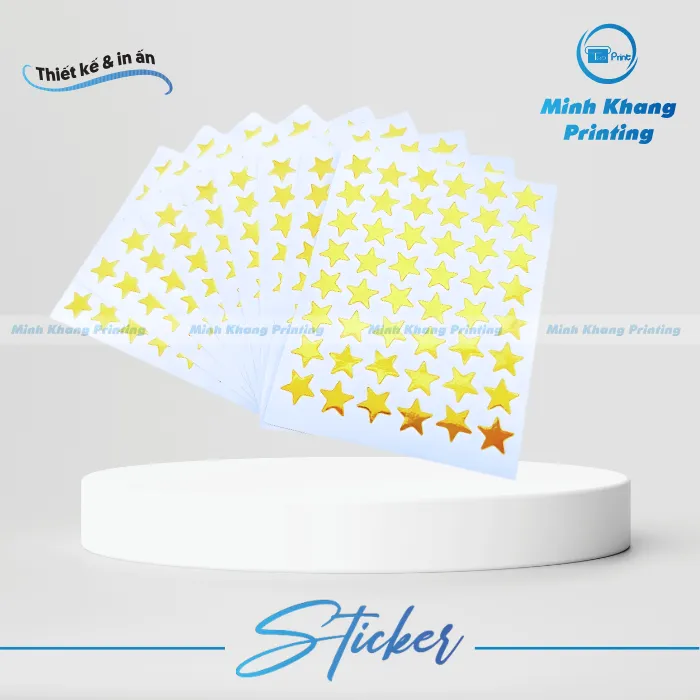 34+ Mẫu Sticker Ngôi Sao Cute Trang Trí Học Tập & Makeup