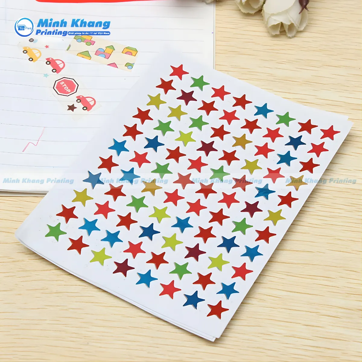 34+ Mẫu Sticker Ngôi Sao Cute Trang Trí Học Tập & Makeup