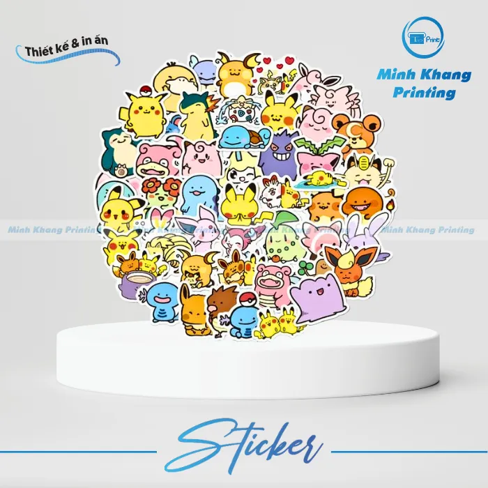 55+ Mẫu Sticker Pokemon Cute, Đa Dạng & Đẹp