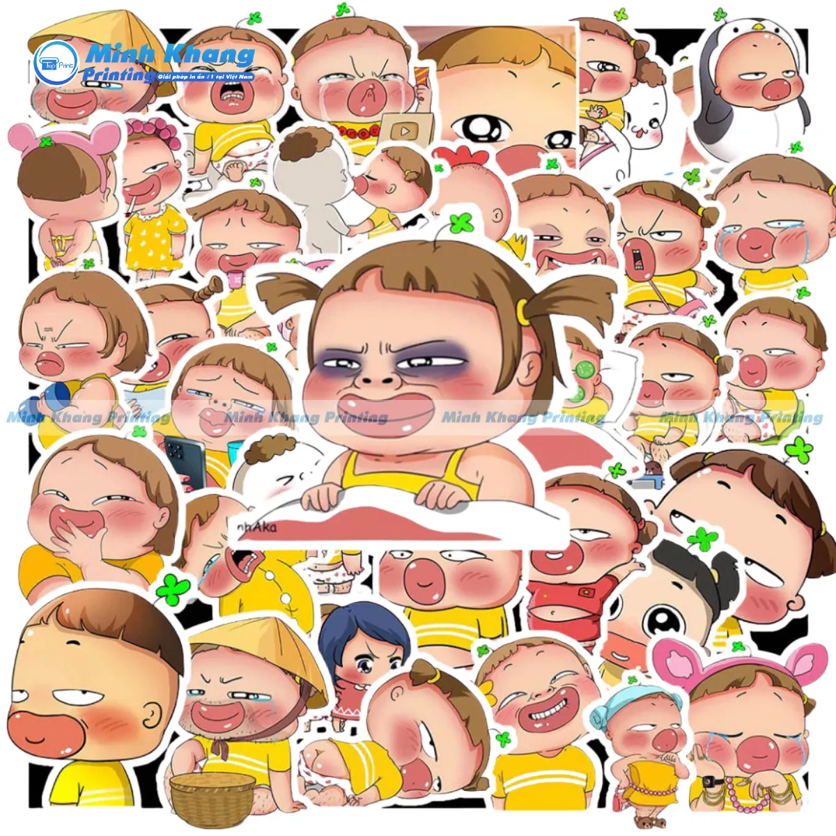 33+ Mẫu Sticker Quỳnh Aka Siêu Hài Hước, Độc Lạ & Gây Bão