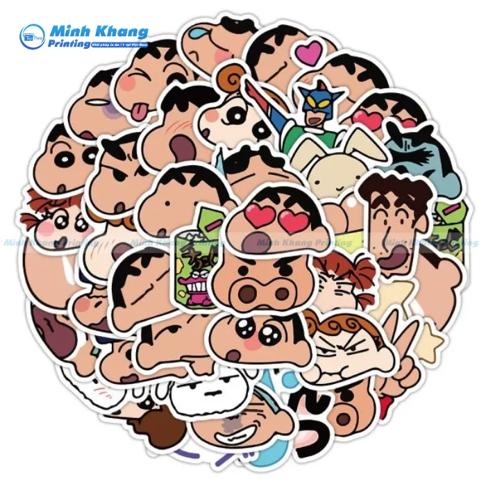 65+ Mẫu Sticker Shin Cậu Bé Bút Chì Siêu Lầy & Cực Hài Hước