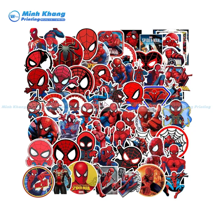 30+ Mẫu Sticker Spiderman Đẹp Trang Trí Độc Đáo