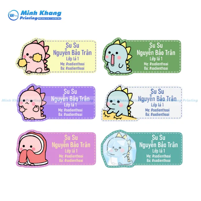 66+ Mẫu Sticker Tên Bé Trang Trí Dễ Thương & Ấn Tượng