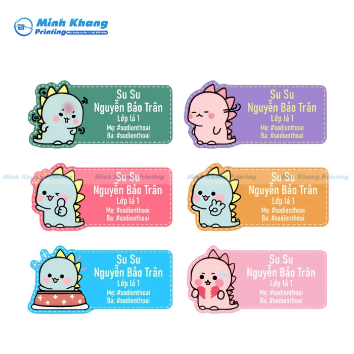 66+ Mẫu Sticker Tên Bé Trang Trí Dễ Thương & Ấn Tượng