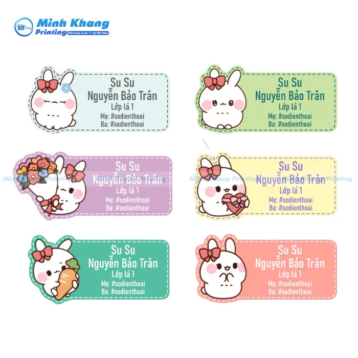 66+ Mẫu Sticker Tên Bé Trang Trí Dễ Thương & Ấn Tượng