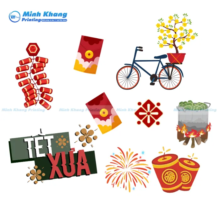 99+ Mẫu Sticker Tết 2027 Đinh Mùi Đẹp, Rực Rỡ & Độc Đáo