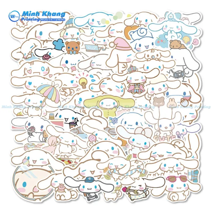 40+ Mẫu Sticker Thỏ, Bunny Stickers Cute Đáng Yêu