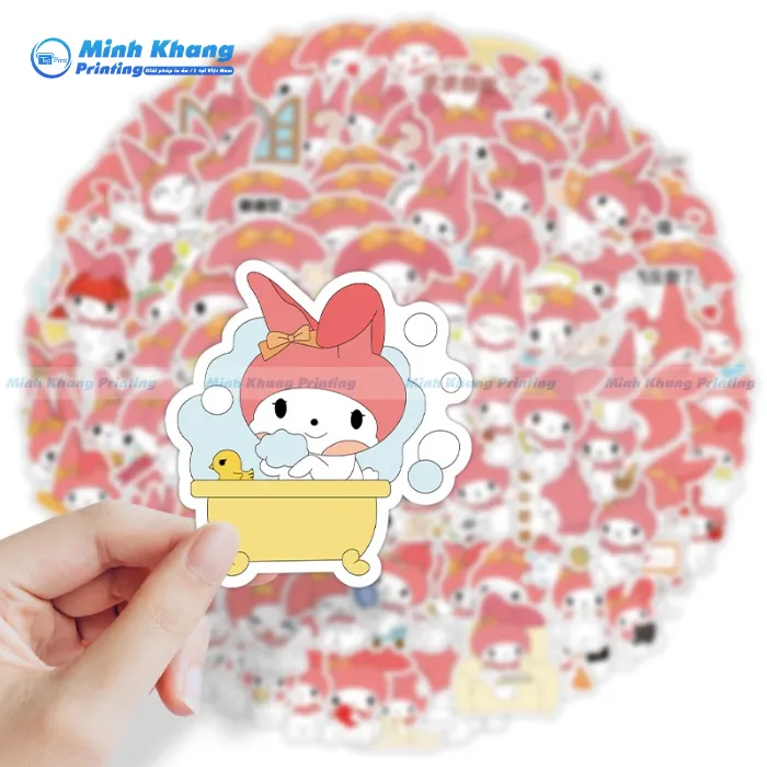 40+ Mẫu Sticker Thỏ, Bunny Stickers Cute Đáng Yêu