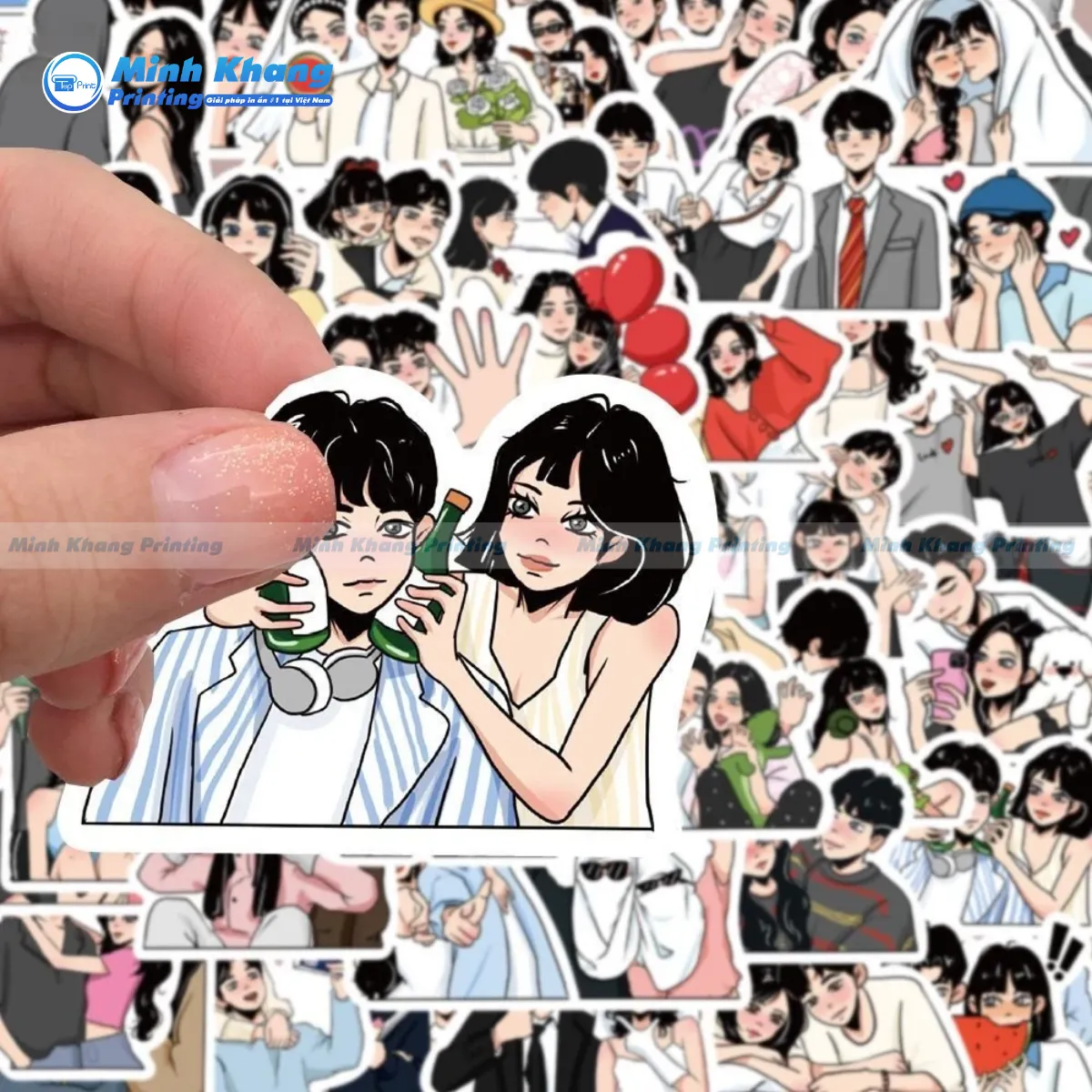 99+ Mẫu Sticker Tình Yêu Ngọt Ngào, Ý Nghĩa & Ấn Tượng