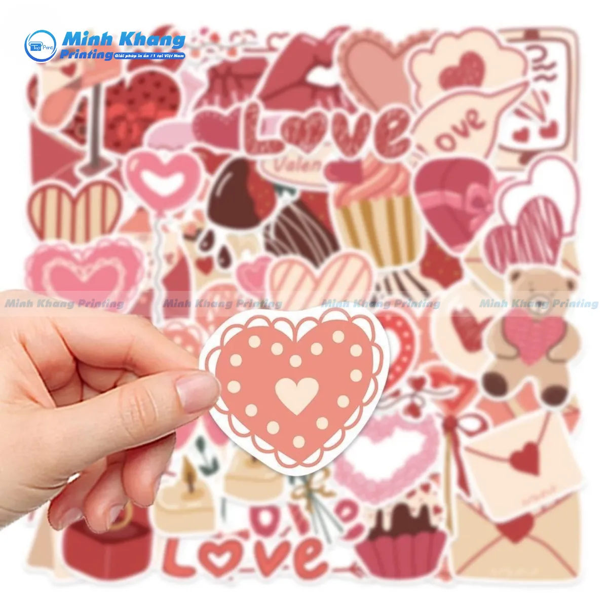 Mẫu 99+ Sticker Trái Tim Cute, Lấp Lánh, Nổi Bật & Đẹp