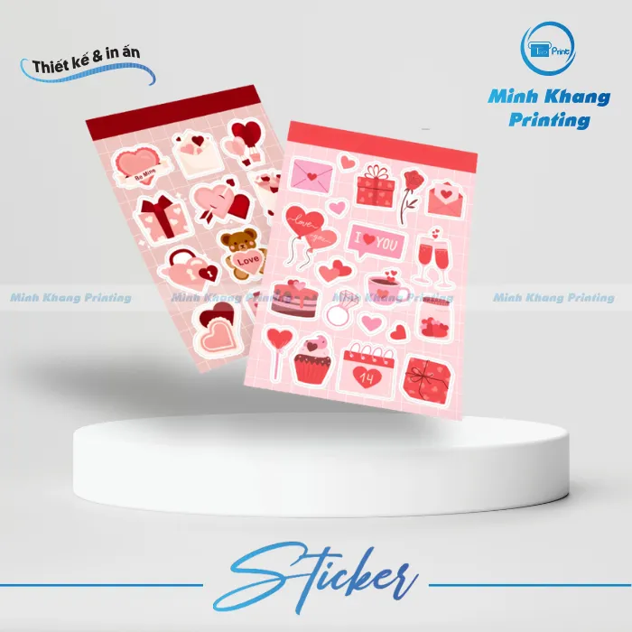 Mẫu 99+ Sticker Trái Tim Cute, Lấp Lánh, Nổi Bật & Đẹp