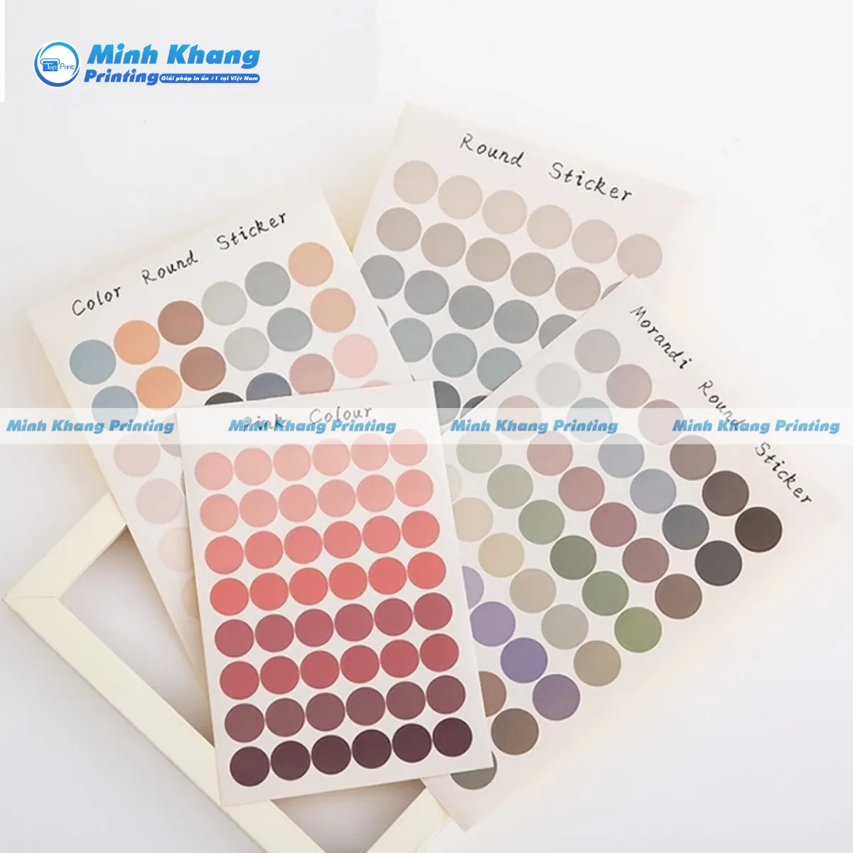 77+ Mẫu Sticker Tròn Đa Dạng Kích Thước & Ứng Dụng Cao
