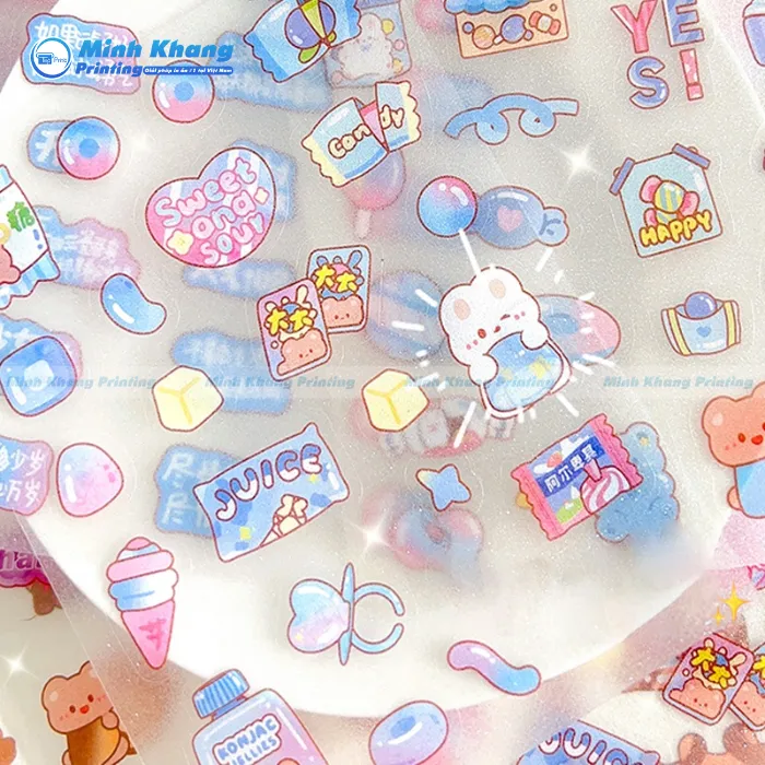 44+ Mẫu Sticker Trong Suốt, Clear Stickers Đẹp & Độc Đáo