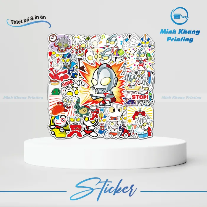 80+ Mẫu Sticker Ultraman Biến Hóa Thế Giới Siêu Anh Hùng