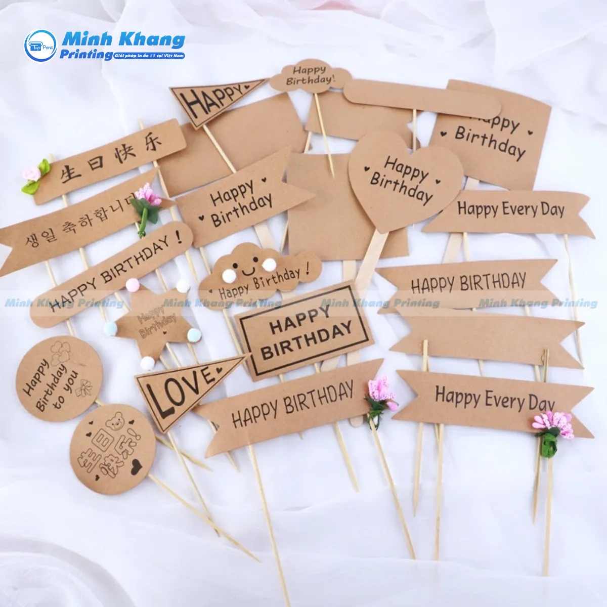 99+ Mẫu Tag Giấy Cắm Bánh Kem Trang Trí Đẹp & Độc Đáo
