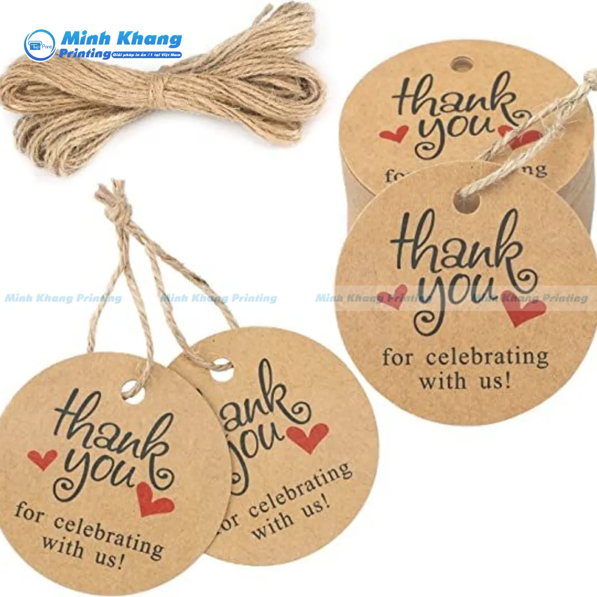In Tag Giấy Kraft Đẹp, Giá Rẻ Tại TPHCM & Hà Nội