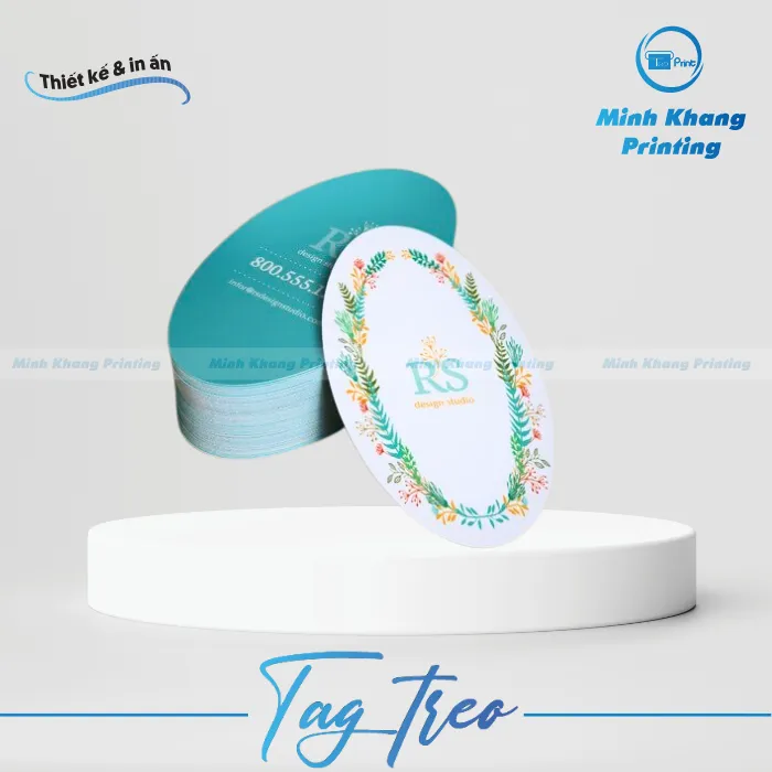 42+ Mẫu Tag Hình Oval Đẳng Cấp, Sang Trọng & Đẹp