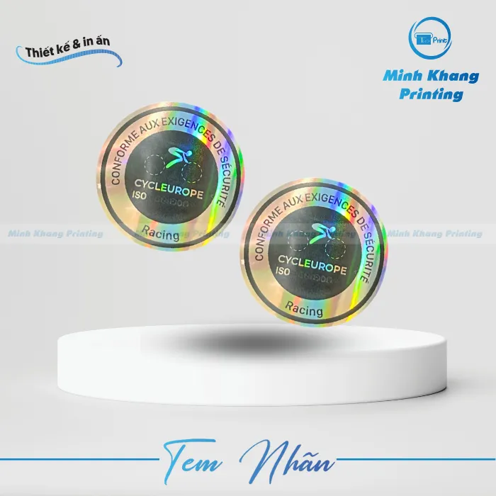 15+ Mẫu Tem Bảy Màu & Hologram Chống Hàng Giả Chất Lượng