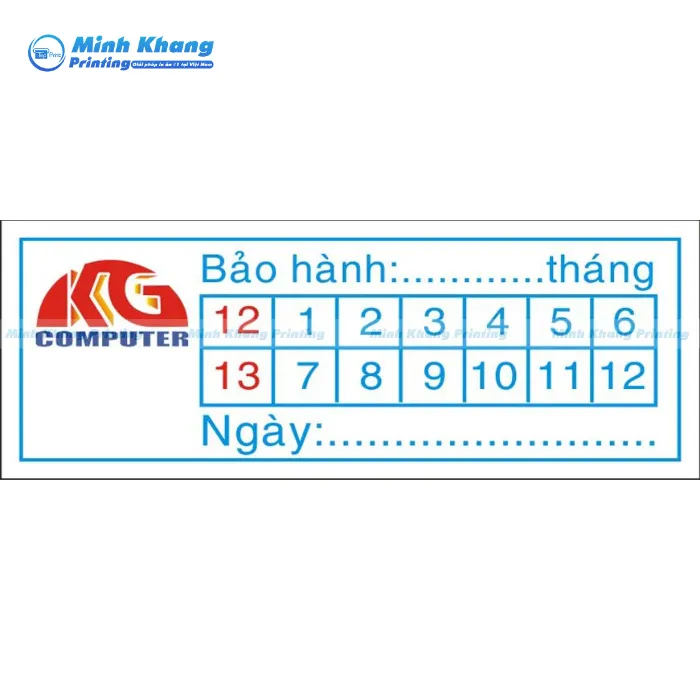 50+ Mẫu Tem Bảo Hành Sản Phẩm Độc Đáo, Chuyên Nghiệp