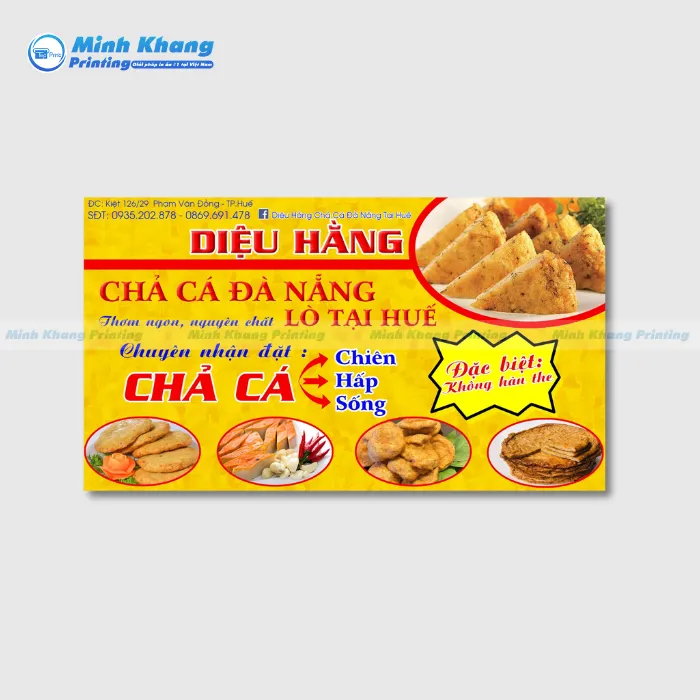 10+ Mẫu Tem Chả Cá Độc Đáo & Thiết Kế Bắt Mắt