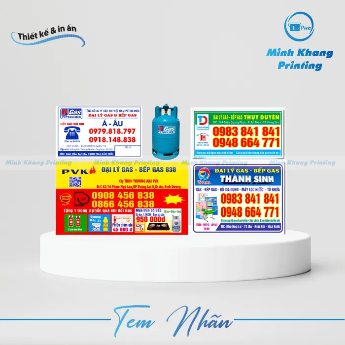 31+ Mẫu Tem Dán Bình Gas Đẹp, Chất Lượng & Uy Tín