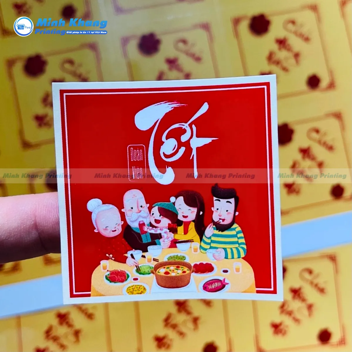 88+ Mẫu Tem Dán Tết 2027 Năm Đinh Mùi Đẹp & Ý Nghĩa