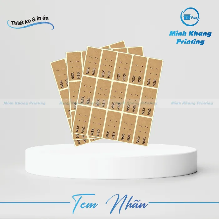10+ Mẫu Tem Hạn Sử Dụng Độc Đáo & Nổi Bật