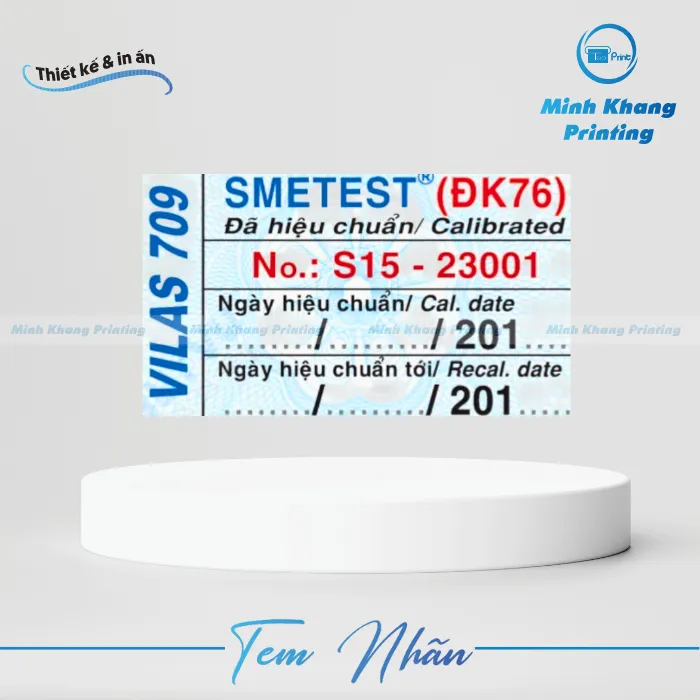 15+ Mẫu Tem Hiệu Chuẩn Nâng Cao Uy Tín & Sự Tin Cậy