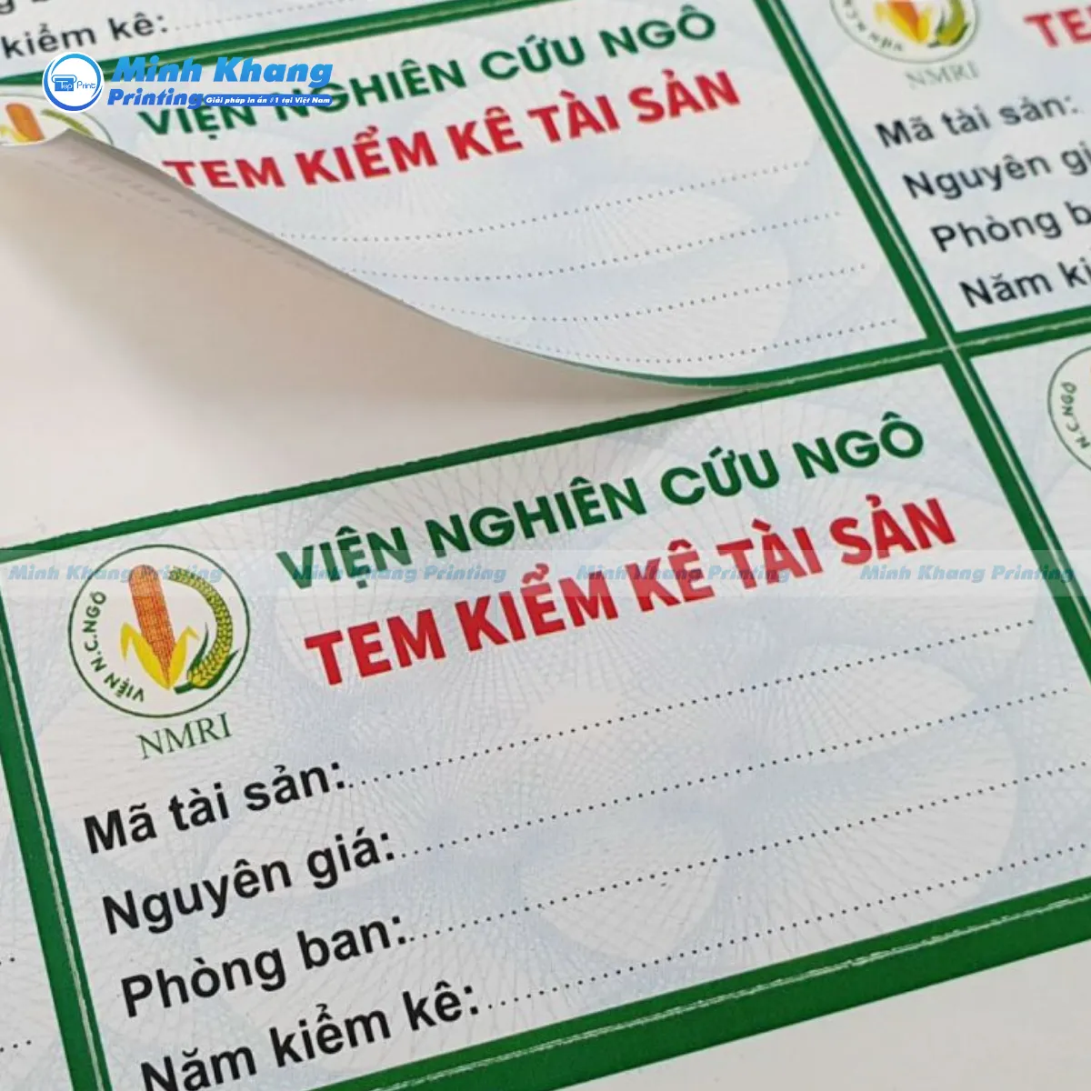 40+ Mẫu Tem Kiểm Kê Tài Sản Cố Định Đẹp & Hiệu Quả