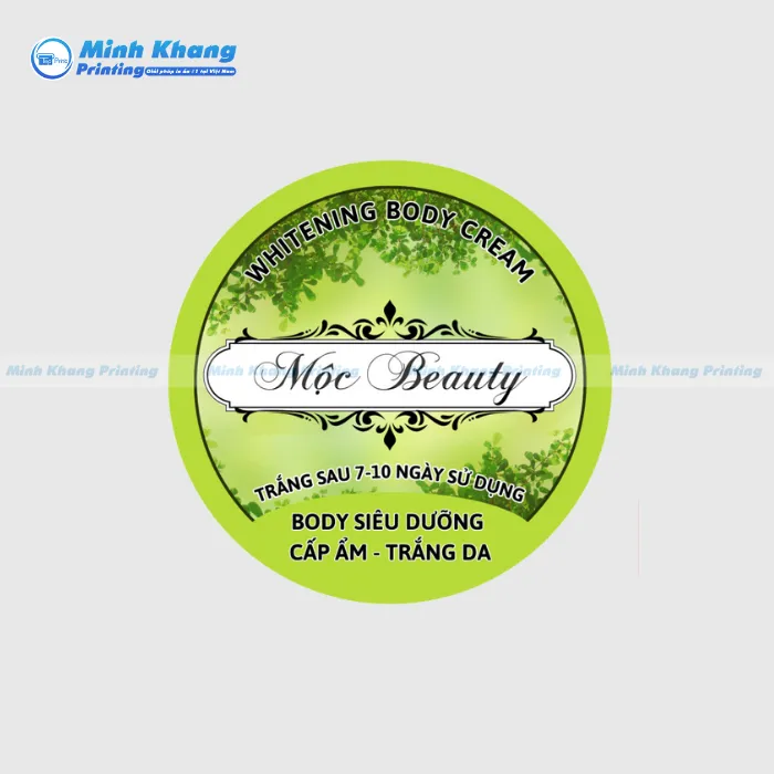 40+ Mẫu Tem Mỹ Phẩm Đẹp Độc Đáo & Ấn Tượng