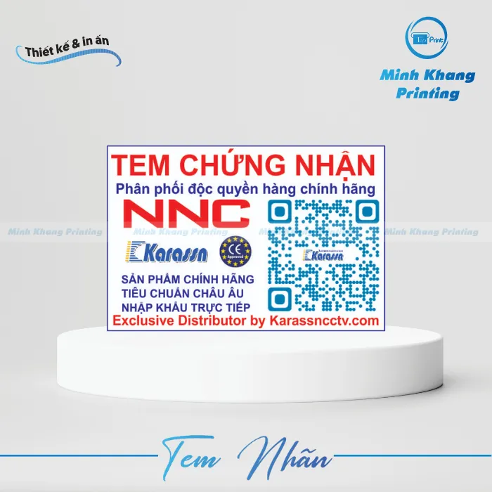 10+ Mẫu Tem Nhà Phân Phối Độc Đáo & Sáng Tạo