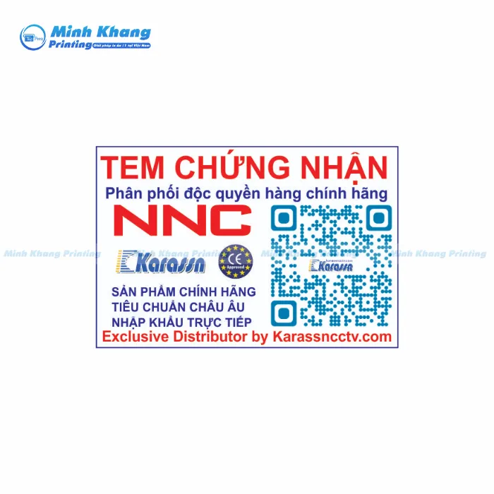 10+ Mẫu Tem Nhà Phân Phối Độc Đáo & Sáng Tạo
