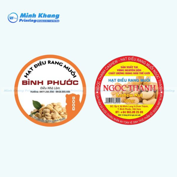 22+ Mẫu Tem Hạt Điều Đẹp & Nổi Bật Thương Hiệu