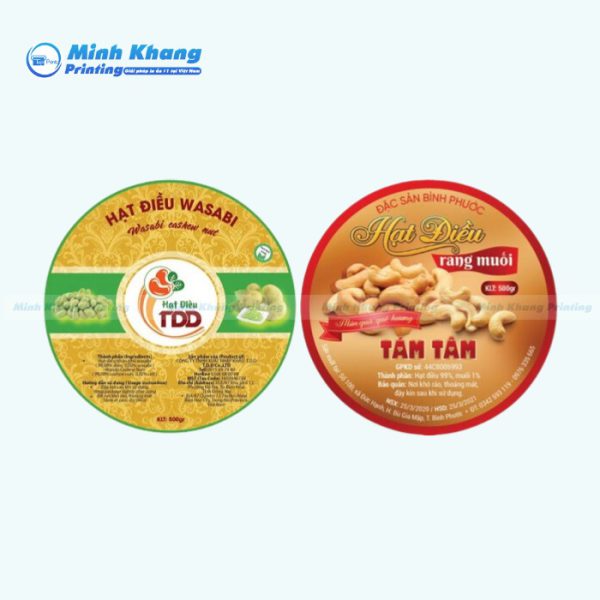 22+ Mẫu Tem Hạt Điều Đẹp & Nổi Bật Thương Hiệu