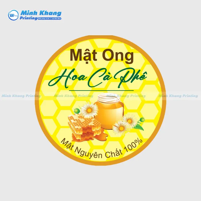22+ Mẫu Nhãn Mác, Tem Nhãn Mật Ong Đẹp, Ấn Tượng
