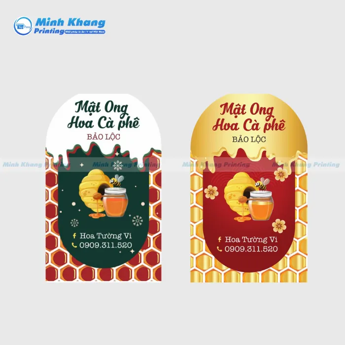 22+ Mẫu Nhãn Mác, Tem Nhãn Mật Ong Đẹp, Ấn Tượng